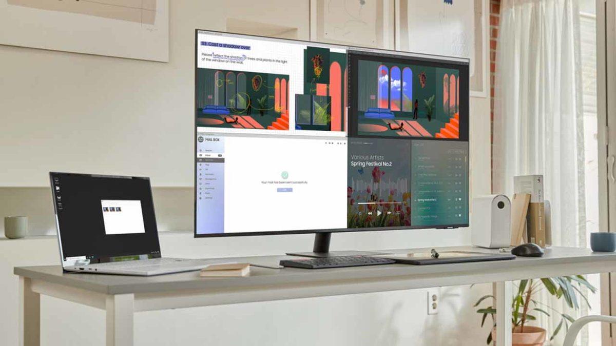 Samsung, 43 İnç Büyüklüğünde 4K Çözünürlük Sunan Akıllı Monitörü M7’yi Duyurdu