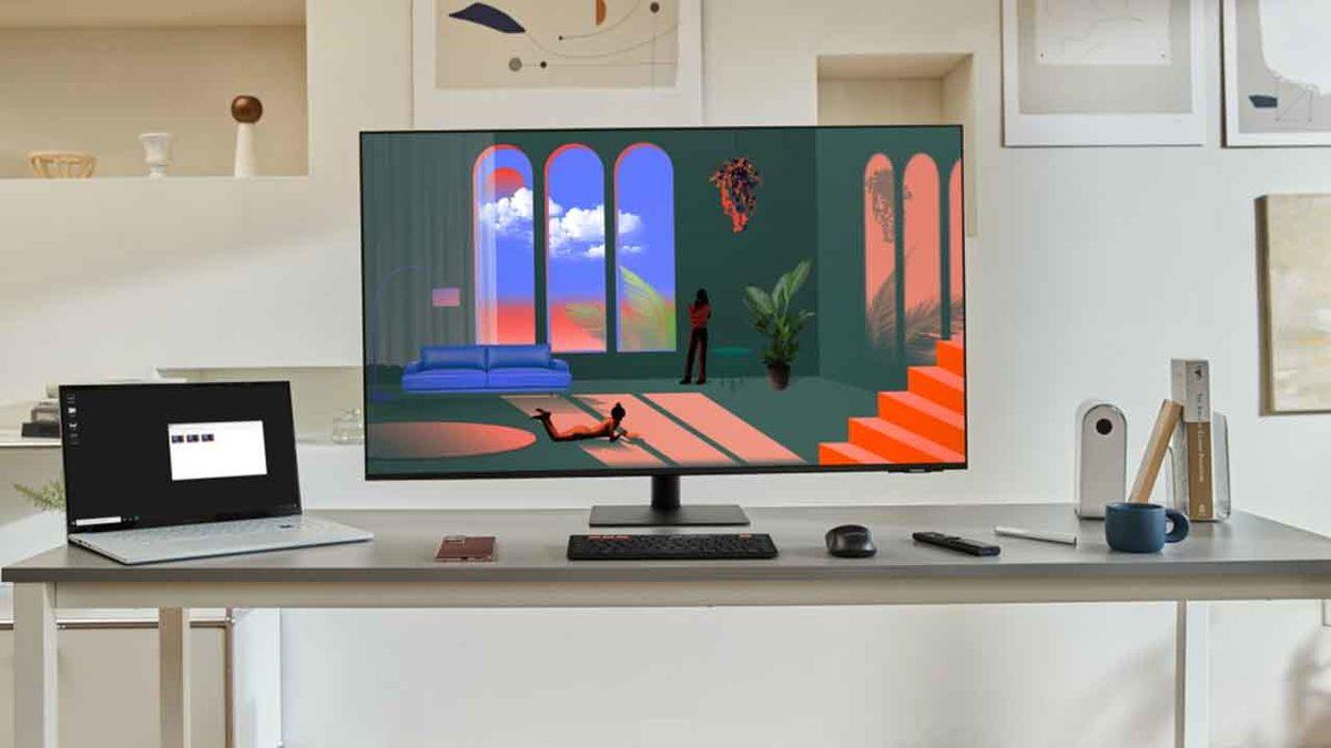 Samsung, 43 İnç Büyüklüğünde 4K Çözünürlük Sunan Akıllı Monitörü M7’yi Duyurdu