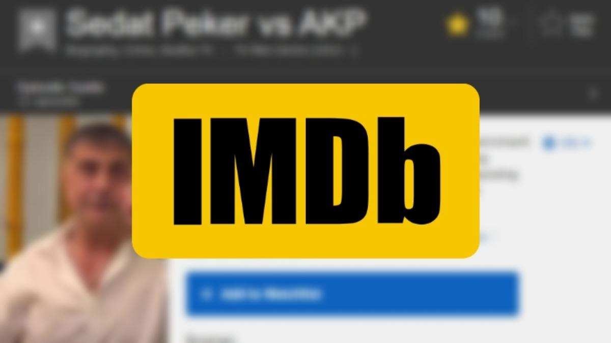 IMDb, Sedat Peker’in ’Mini Dizi’ Sayfasını Yayından Kaldırdı