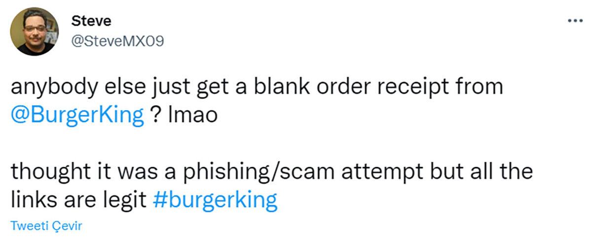 Burger King’den Panikleten Hata: Binlerce Kişiye Durup Dururken ’Siparişiniz Alındı’ Mesajı Gönderdi