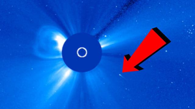 Başıboş Bir Kuyruklu Yıldız, Güneş’e ’Kafa Atarken’ Görüntülendi [Video]