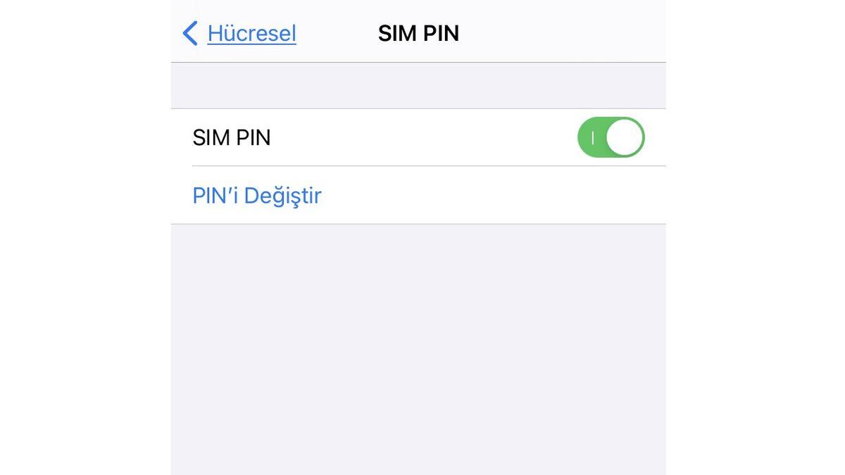 iPhone’larda PIN Kodu Değiştirme Nasıl Yapılır?