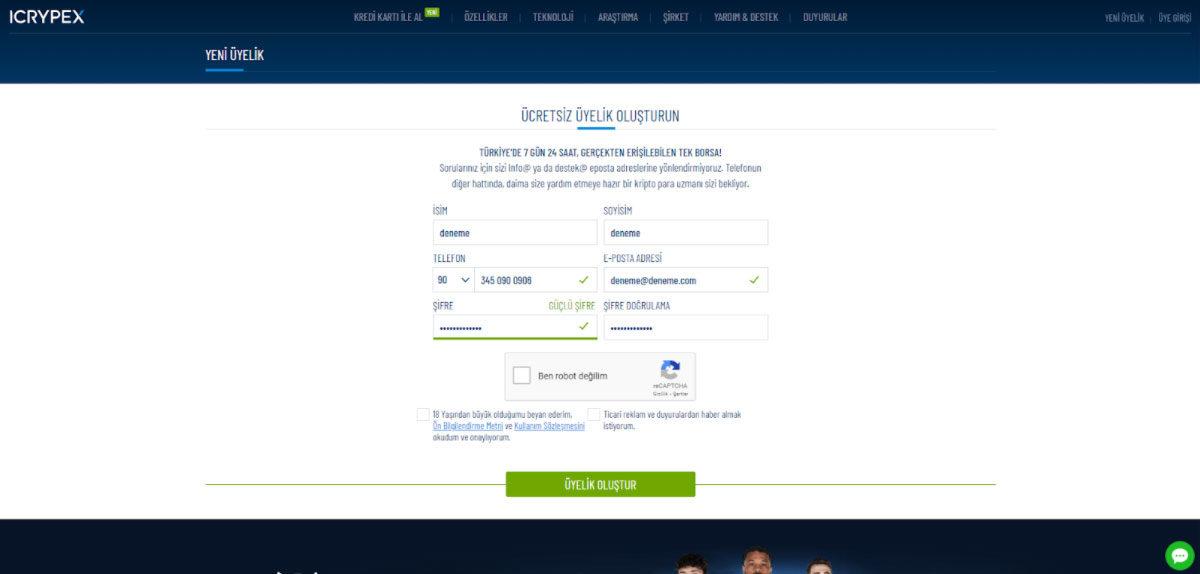 Günlük Analiz ve 7/24 Kullanıcı Desteği ile Dikkat Çeken Yerli Kripto Para Borsası ICRYPEX’i İnceledik: ICRYPEX’e Nasıl Üye Olunur?