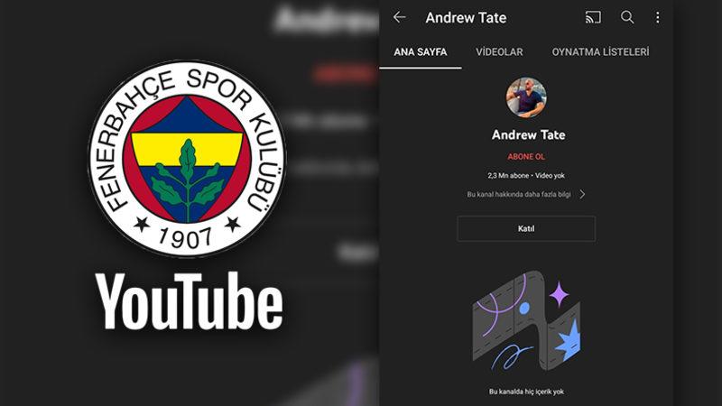 SON DAKİKA: Fenerbahçe’nin Resmi YouTube Hesabı Çalındı (Fenerbahçe’den Resmi Açıklama Geldi)