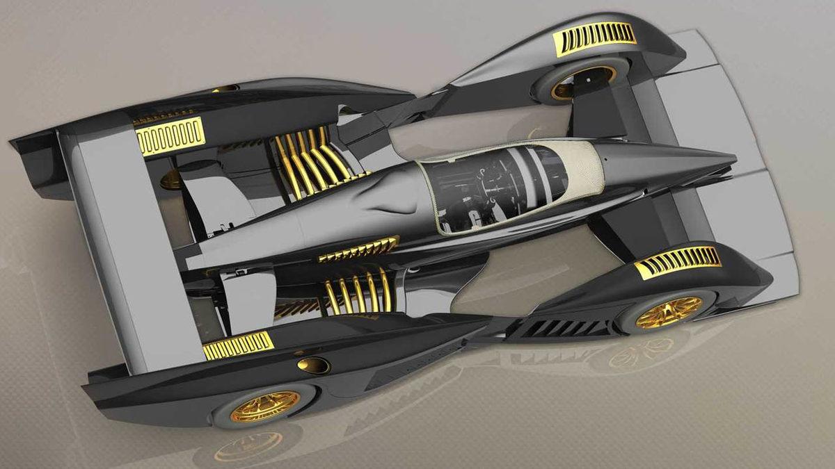 Batman’in Ağzının Suyunu Akıtacak 1160 Beygirlik Süper Spor Otomobil FZero Tanıtıldı