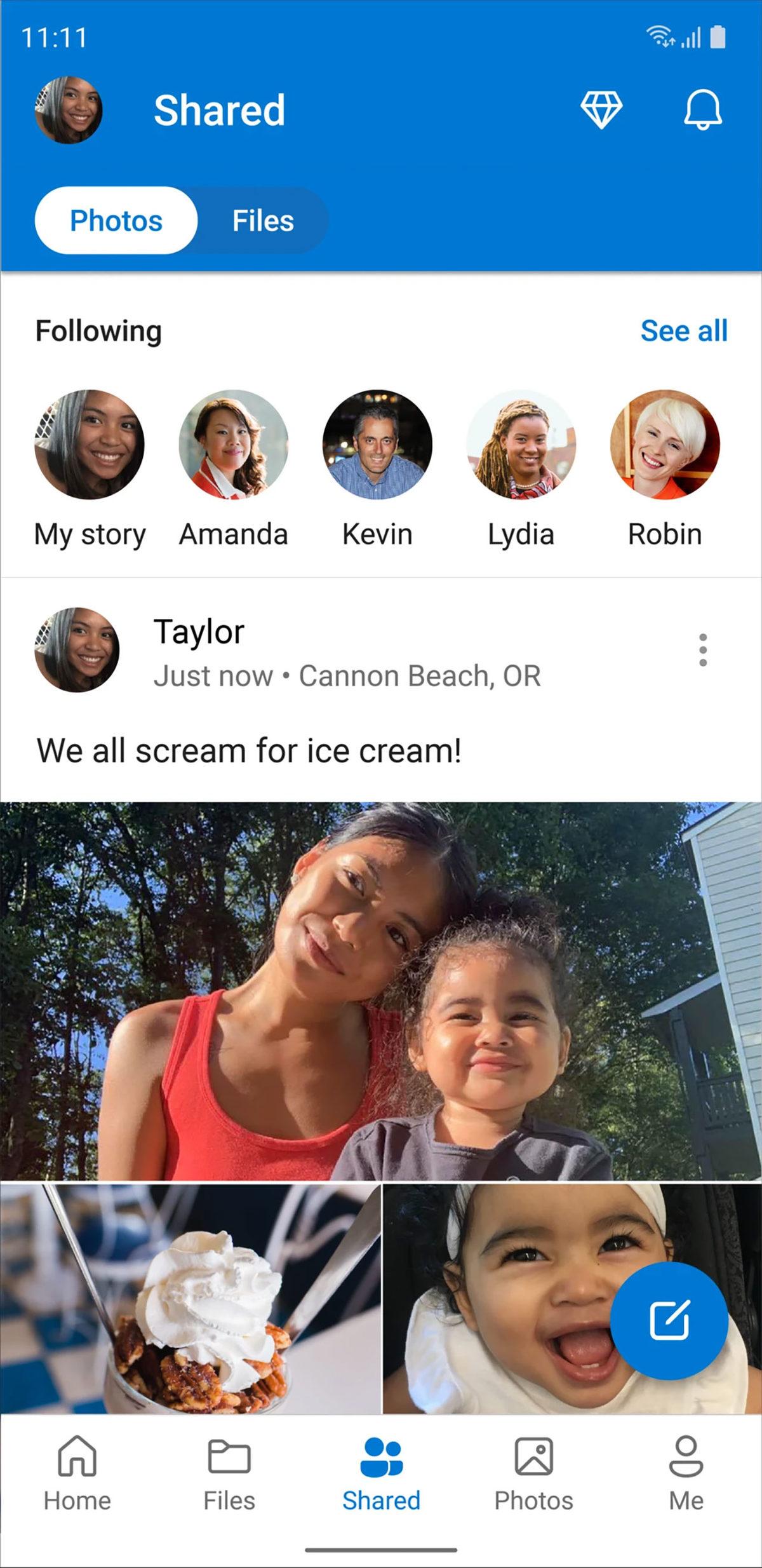 OneDrive, 15. Yılına Özel Yeni Bir Tasarıma ve Özelliklere Kavuşuyor: Arkadaşlarınıza Özel Sosyal Medya Olacak!