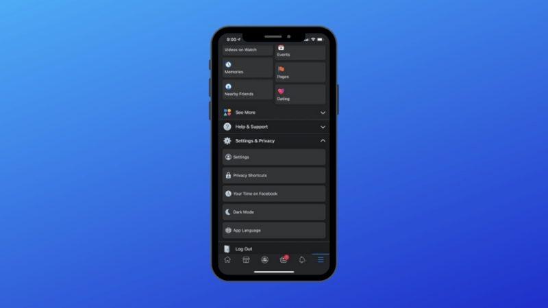 Facebook’ta İlginç Hata: iOS ve Android’de Karanlık Mod Ortadan Kayboldu
