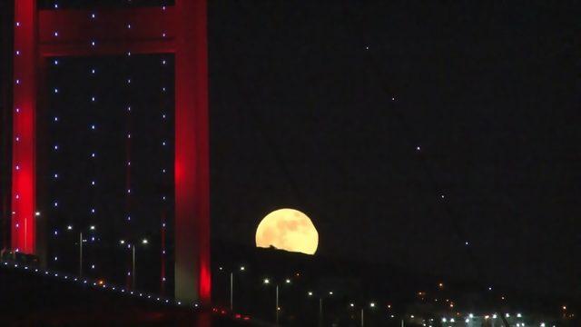 Türkiye’den de Gözlemlenebilen Süper Ay, Dün Gece Gerçekleşti [Video]