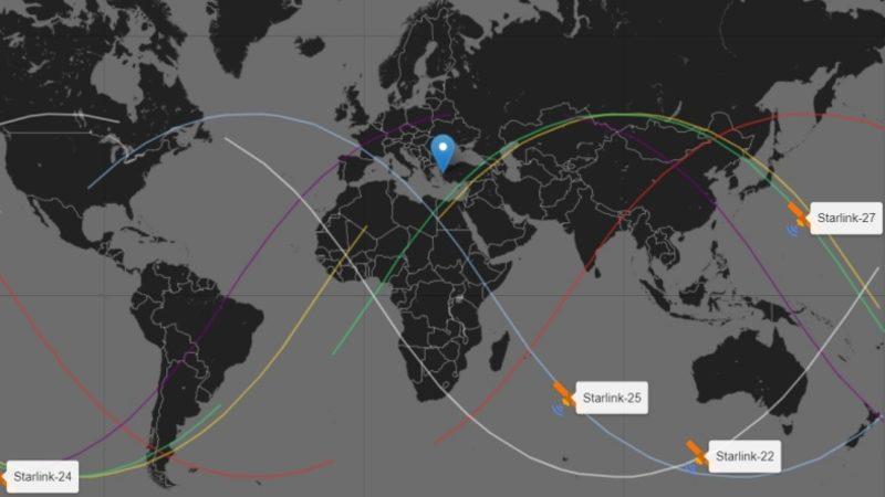 Starlink Uydularının Türkiye’de Hangi Şehirde, Saat Kaçta Görüneceğini Gösteren Site