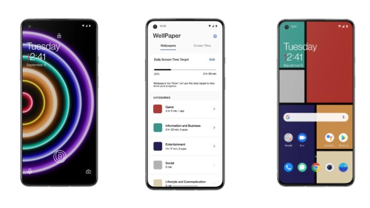 OnePlus, Uygulamaların Kullanım Süresini Duvar Kağıdında Gösteren Uygulaması Digital WellPaper’ı Tanıttı