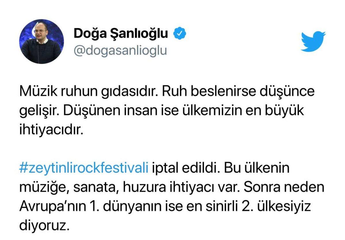 Zeytinli Rock Festivalinin Yasaklanması Sosyal Medyada Tepki Topladı: İşte Sanatçılardan Açıklamalar ve Gelen Tepkiler
