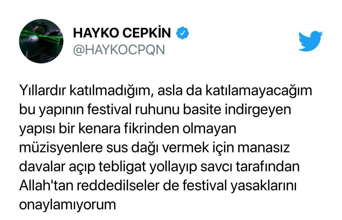 Zeytinli Rock Festivalinin Yasaklanması Sosyal Medyada Tepki Topladı: İşte Sanatçılardan Açıklamalar ve Gelen Tepkiler