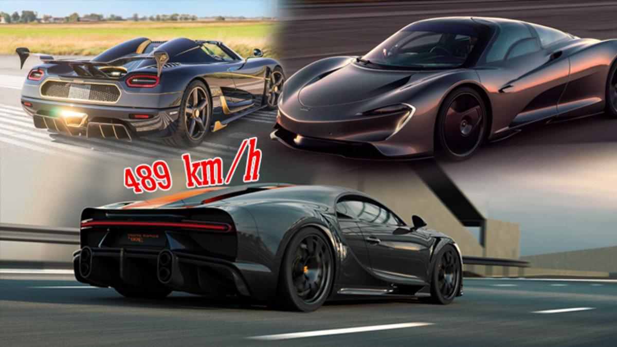 Hızlarıyla Adeta Zamanda Yolculuk Yaptıran Dünyanın En Hızlı Arabaları [Video]