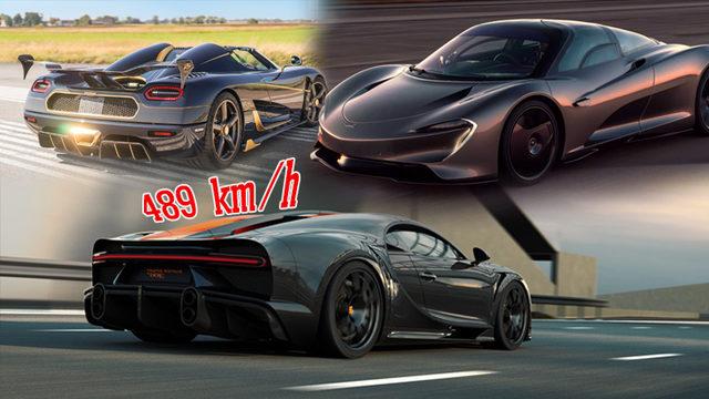 Hızlarıyla Adeta Zamanda Yolculuk Yaptıran Dünyanın En Hızlı Arabaları [Video]