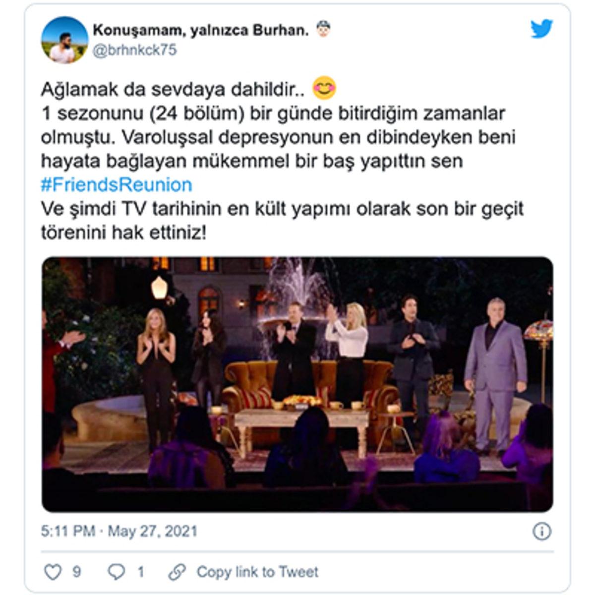 17 Yıl Aranın Ardından Bugün İzleyicisiyle Buluşan Friends’in Özel Bölümüne Sosyal Medyadan Gelen Tepkiler