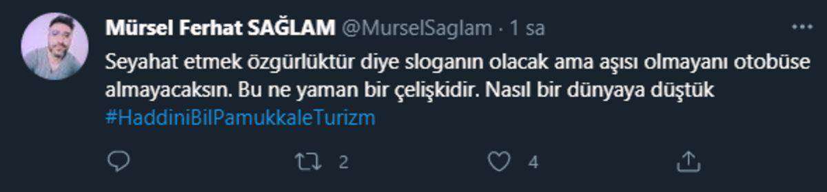 Pamukkale Turizm’in Yolculara Aşı Dayatması Sosyal Medyada Gündem Oldu