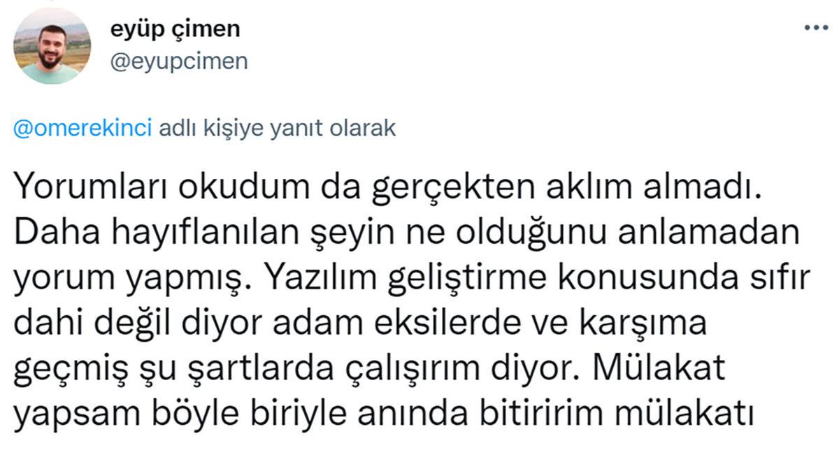 Tecrübeli Yazılımcı ile Yeni Mezun Arasındaki İş Görüşmesi Sosyal Medyada Tartışma Yarattı [Video]