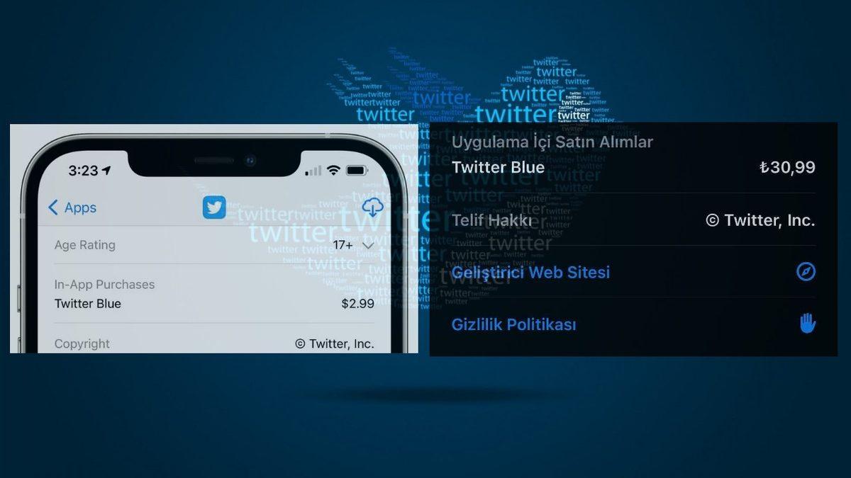 Twitter’ın Yeni Abonelik Hizmeti ’Twitter Blue’nun Çok Tartışılacak Türkiye Fiyatı Belli Oldu