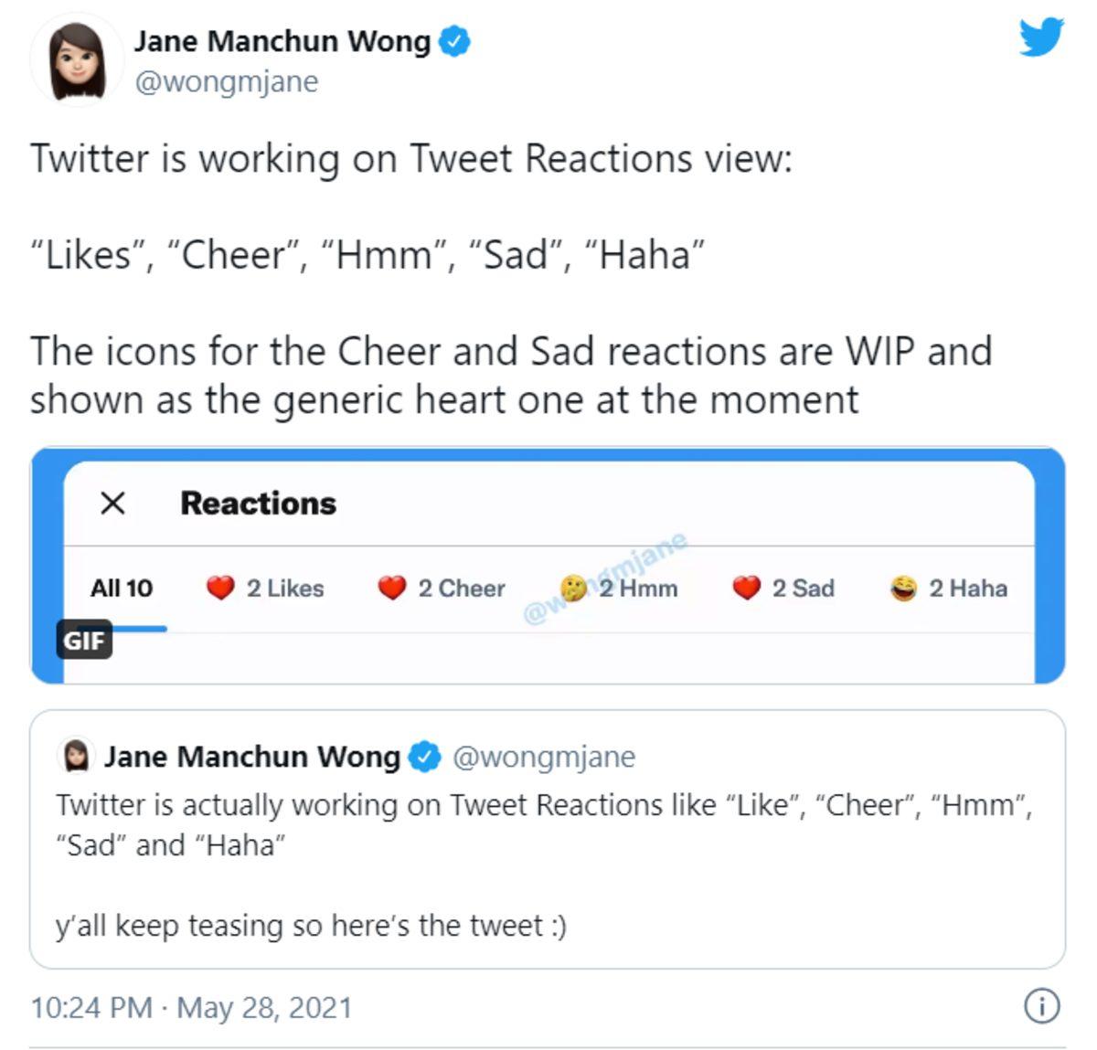 Twitter’ın Facebook’taki Gibi ’Emojili Beğeni Butonları’ Üzerinde Çalıştığı Ortaya Çıktı