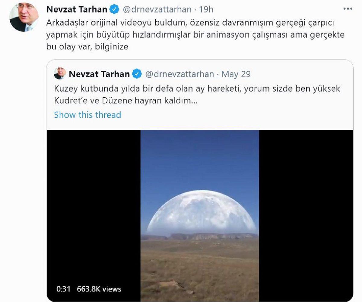 Üsküdar Üniversitesi Rektörü, Sahte Ay Videosundaki Olayın Gerçek Olduğunu İddia Etti