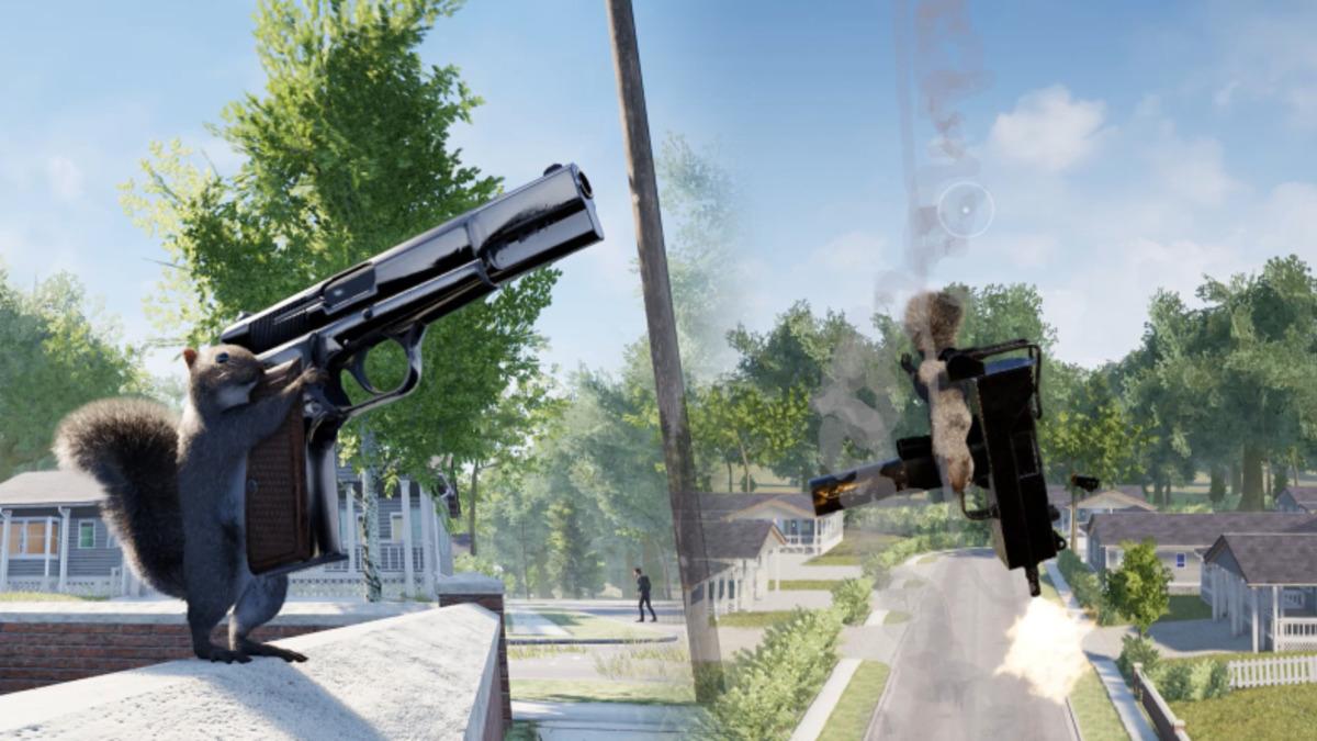 Sincap Olarak Dünyanın Altını Üstüne Getireceğiniz Oyun Geliştirildi: Bir Sincabın Eline Silah Verirseniz Ne Olur? [Video]