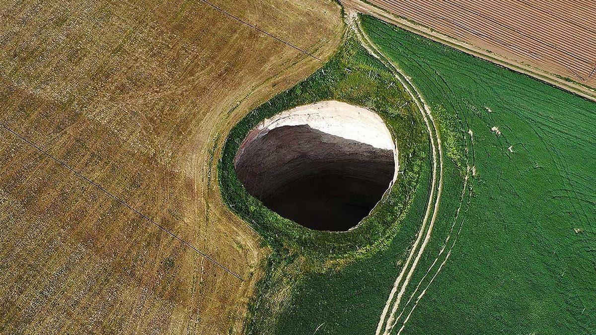 Obruk Sayısının 600’ü Geçtiği Konya’da 65 Metre Derinliğinde Yeni Bir Obruk Oluştu