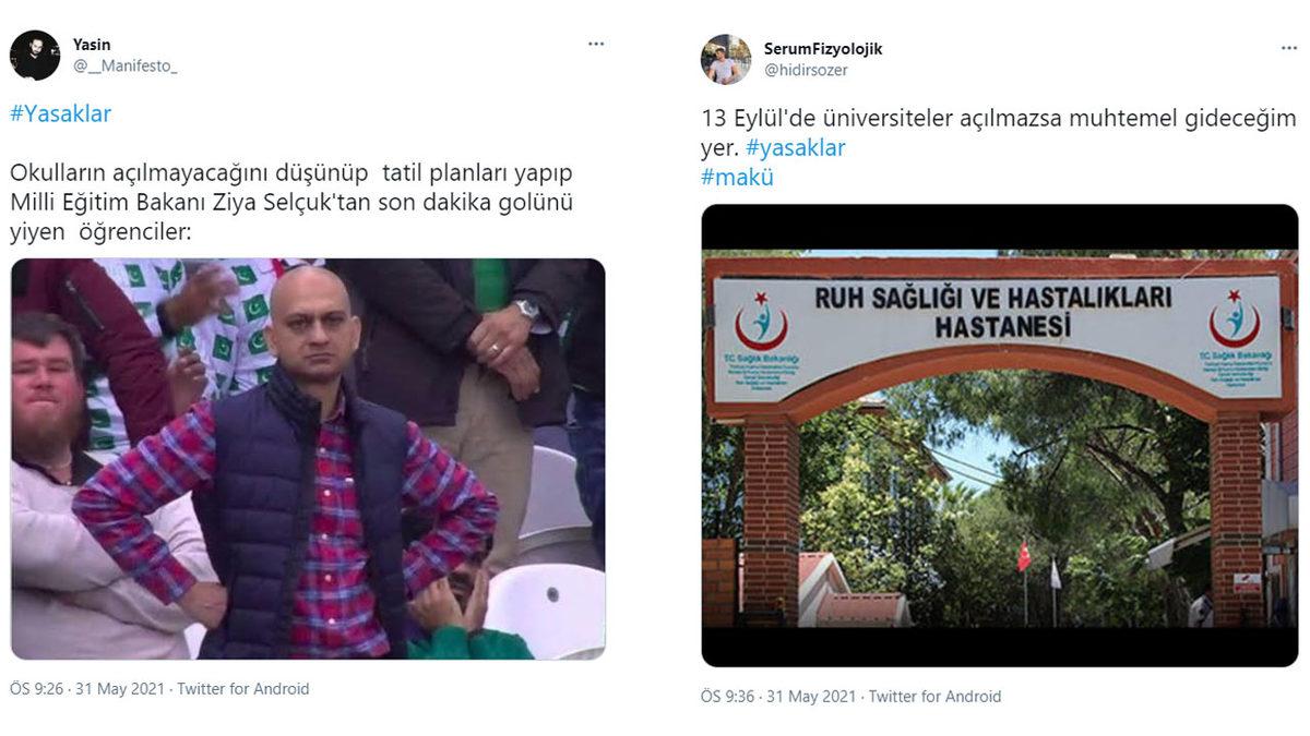 Normale Dönmeye Yönelik Adım Attığımız Yeni Kararlara Sosyal Medyadan Gelen Tepkiler