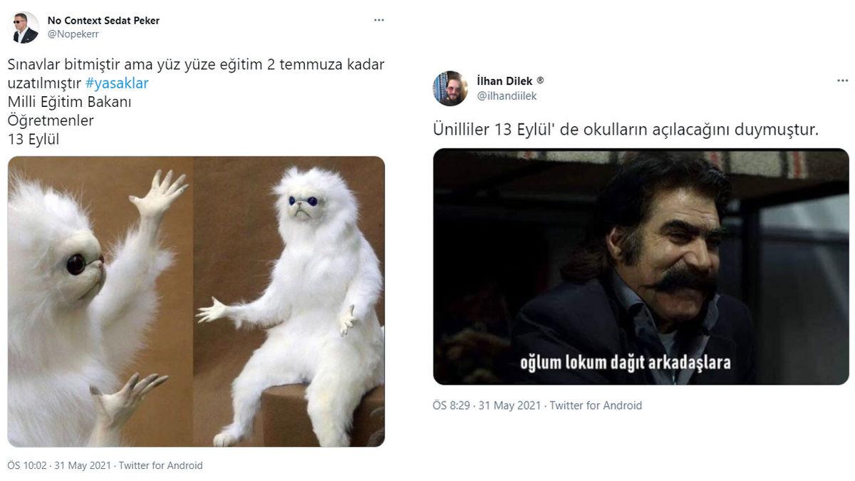 Normale Dönmeye Yönelik Adım Attığımız Yeni Kararlara Sosyal Medyadan Gelen Tepkiler