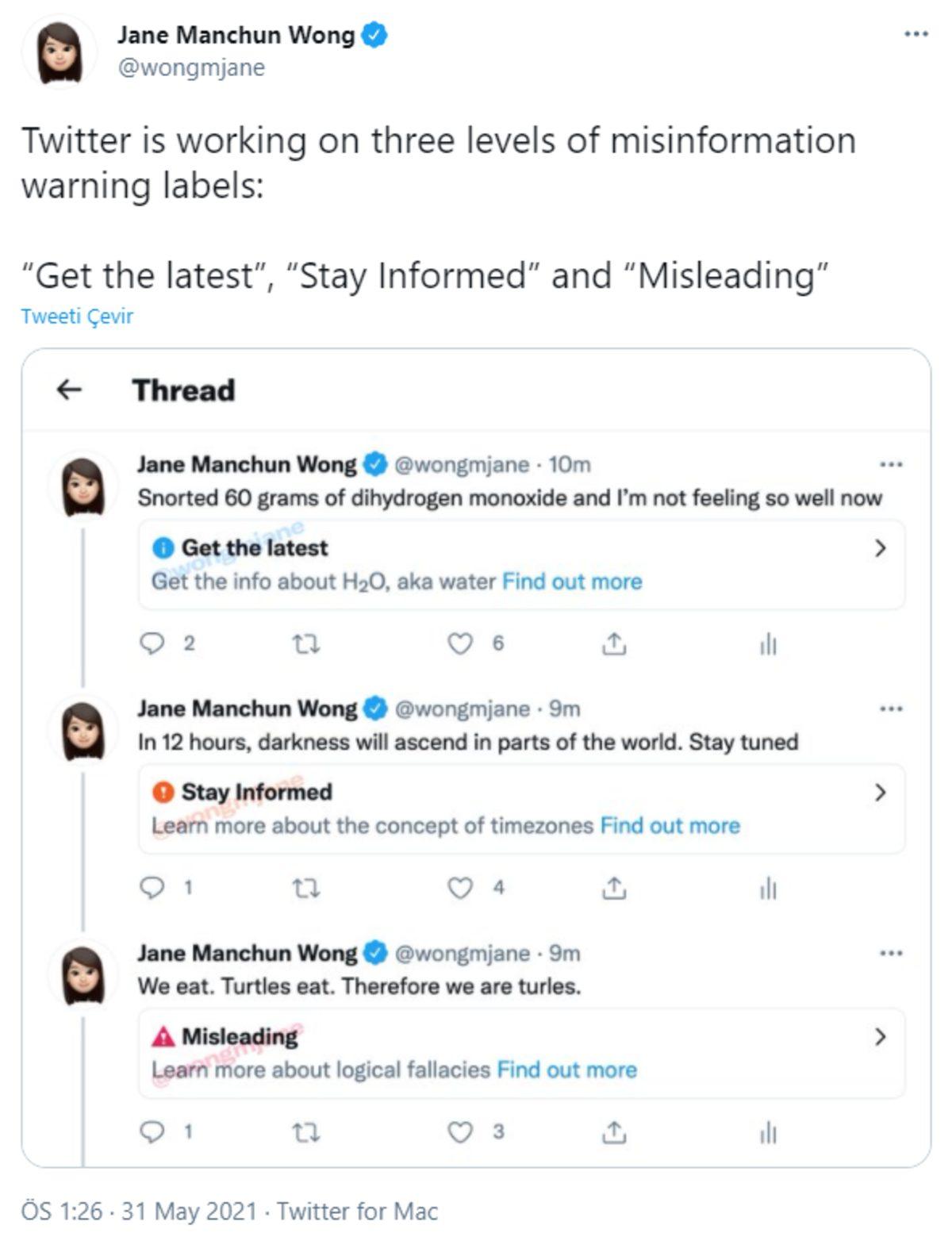 Twitter’ın Bilgi Teyit Sistemine Yeni Özellikler Getirileceği Ortaya Çıktı