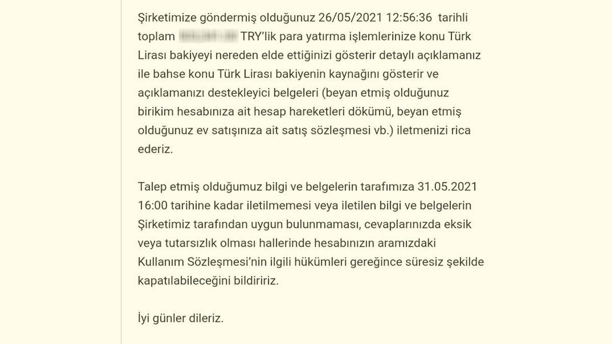 BtcTurk, Yüksek Miktarda İşlem Yapılan Hesaplardan Gelir Kaynağı Gibi Belgeler İstemeye Başladı: Peki Neden?