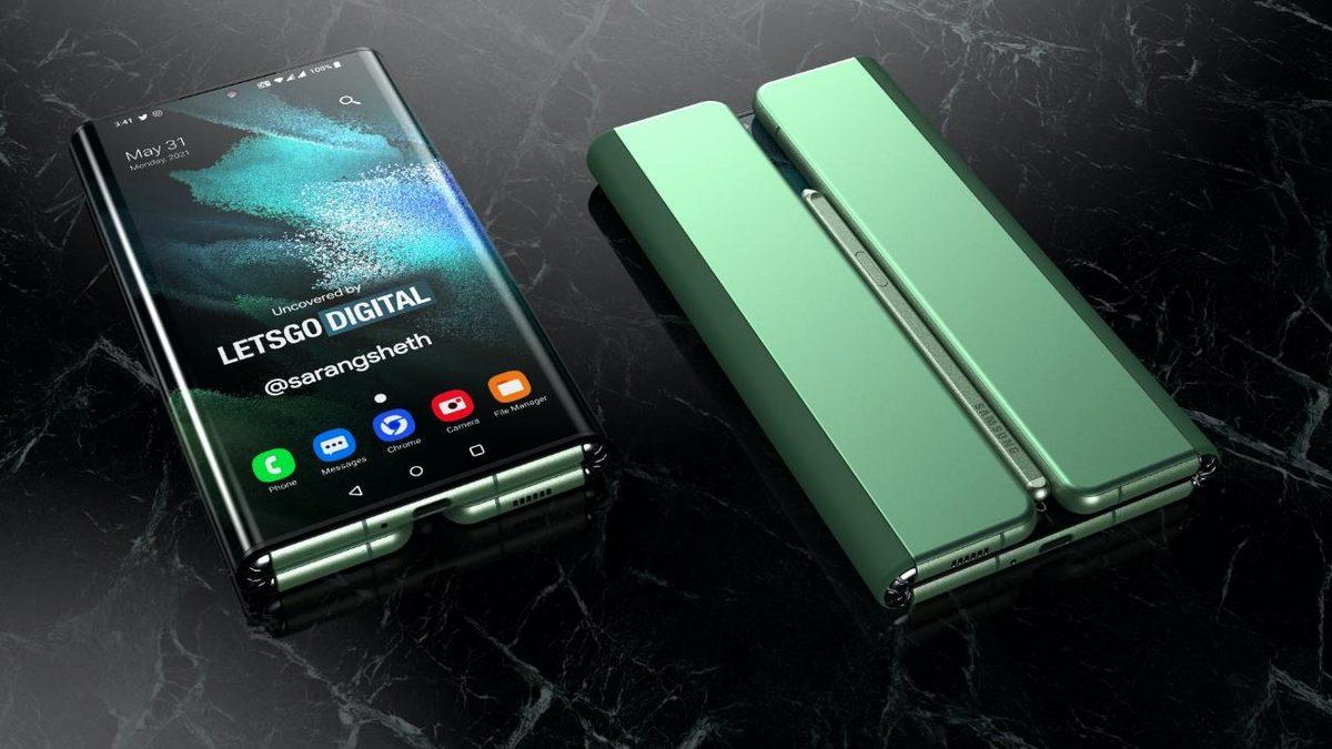 Samsung’un Kelebek Gibi Katlanan Akıllı Telefon Konsepti Ortaya Çıktı