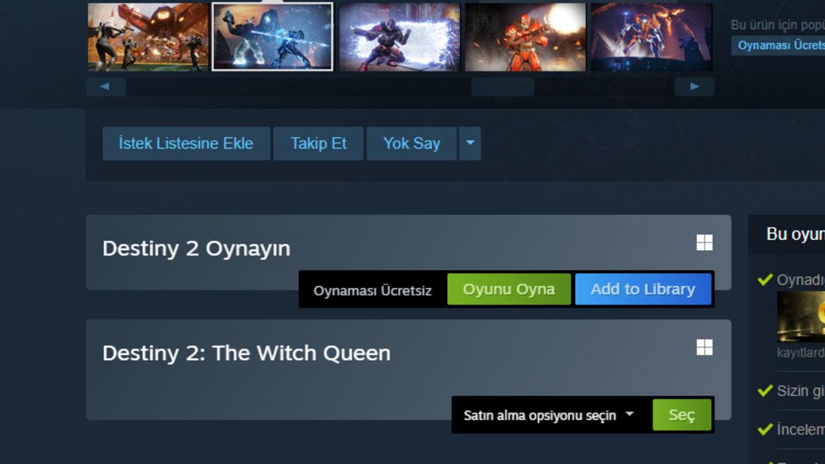 Steam’de Ücretsiz Oyunlar Artık Çok Daha Kolay Bir Şekilde Kütüphaneye Eklenebilecek!
