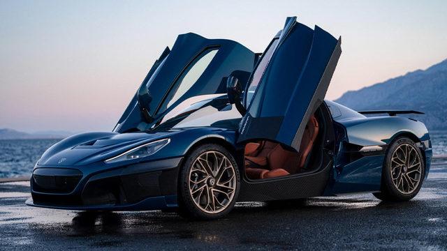 Kanat Taksan Uçacak Elektrikli Otomobil Rimac Nevera Tanıtıldı