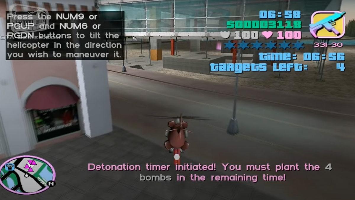 GTA: Vice City Oynarken Hepimizi Çileden Çıkaran Helikopter Görevi Neden Bu Kadar Zordu?