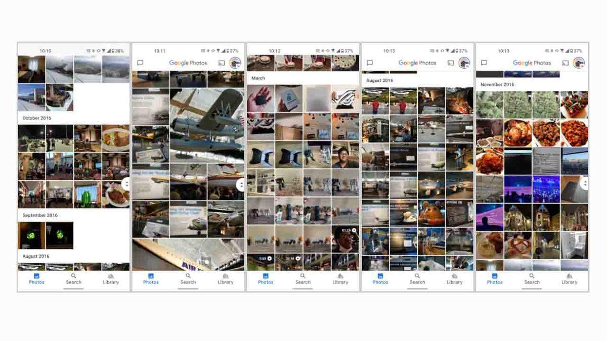 Google Fotoğraflar’ın Yenilenen Tasarımından İlk Ekran Görüntüleri Geldi