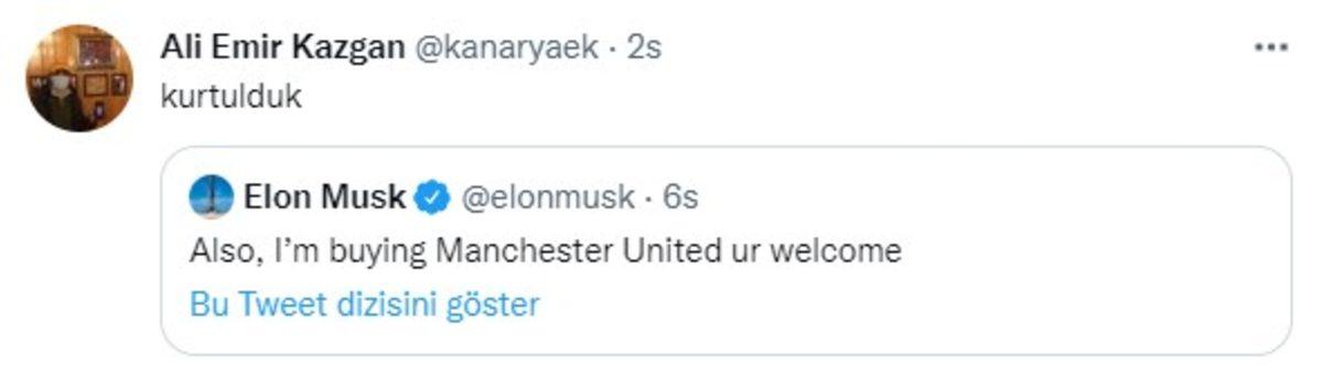 Elon Musk’tan Futbolseverleri Ayağa Kaldıran Paylaşım: 