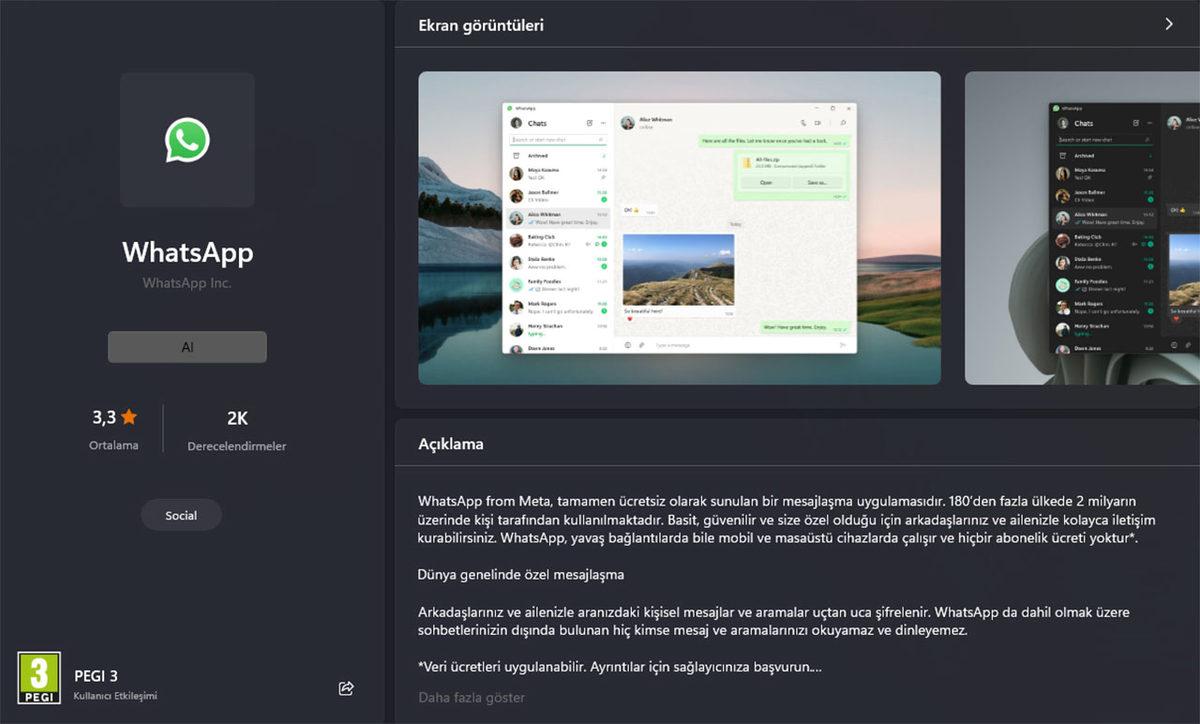 WhatsApp Windows Uygulaması Resmen Yayınlandı: Telefonunuz Kapansa Bile Mesajlaşabileceksiniz!
