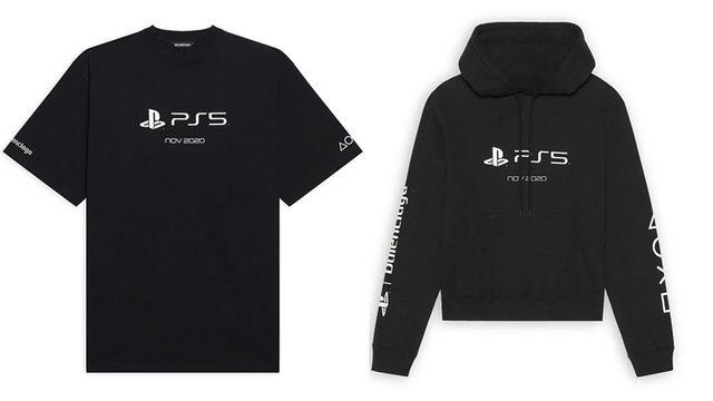 Balenciaga, PlayStation 5’in Kendisinden Bile Pahalı Olan PS5 Tişörtlerini Duyurdu