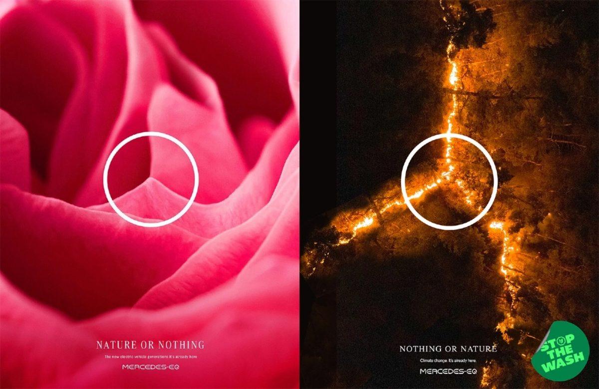 Mercedes’in Doğa Görüntülerine Kendi Logosunu Koyduğu Reklam Kampanyası Parodi Konusu Oldu