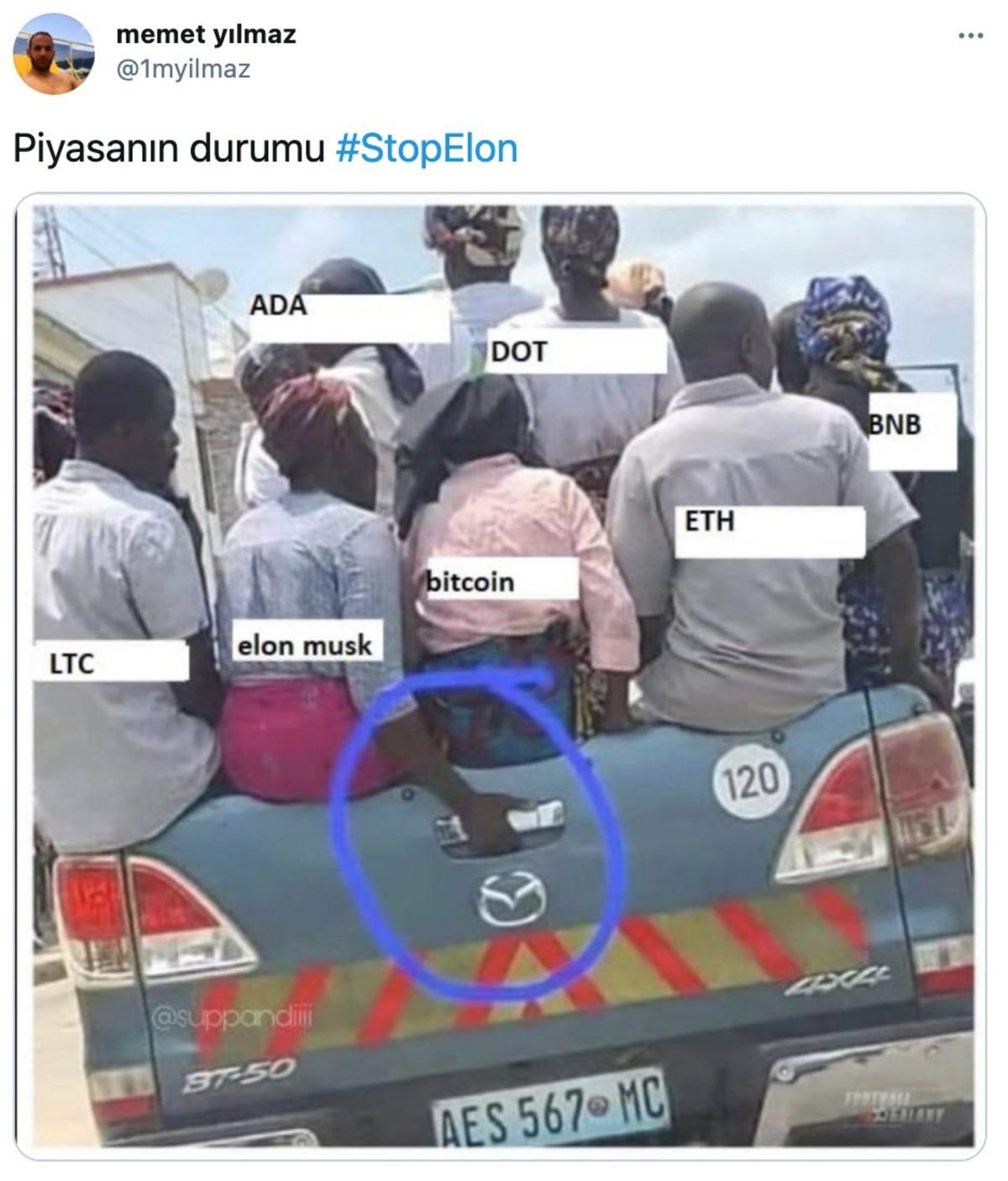 Elon Musk’ın Bitcoin’i Yerle Bir Etmesi Sonrası ’StopElon’ Etiketi Trendlere Girdi: İşte En Komik Paylaşımlar