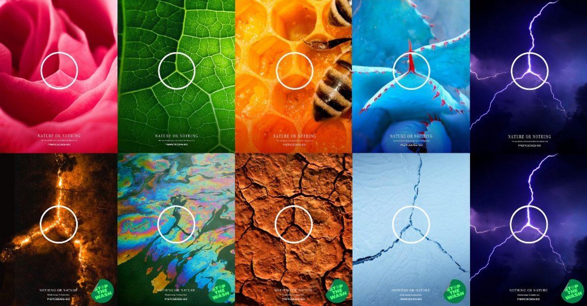 Mercedes’in Doğa Görüntülerine Kendi Logosunu Koyduğu Reklam Kampanyası Parodi Konusu Oldu