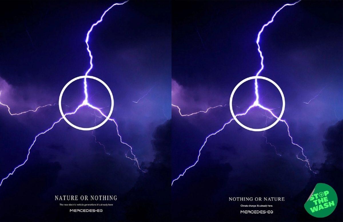Mercedes’in Doğa Görüntülerine Kendi Logosunu Koyduğu Reklam Kampanyası Parodi Konusu Oldu