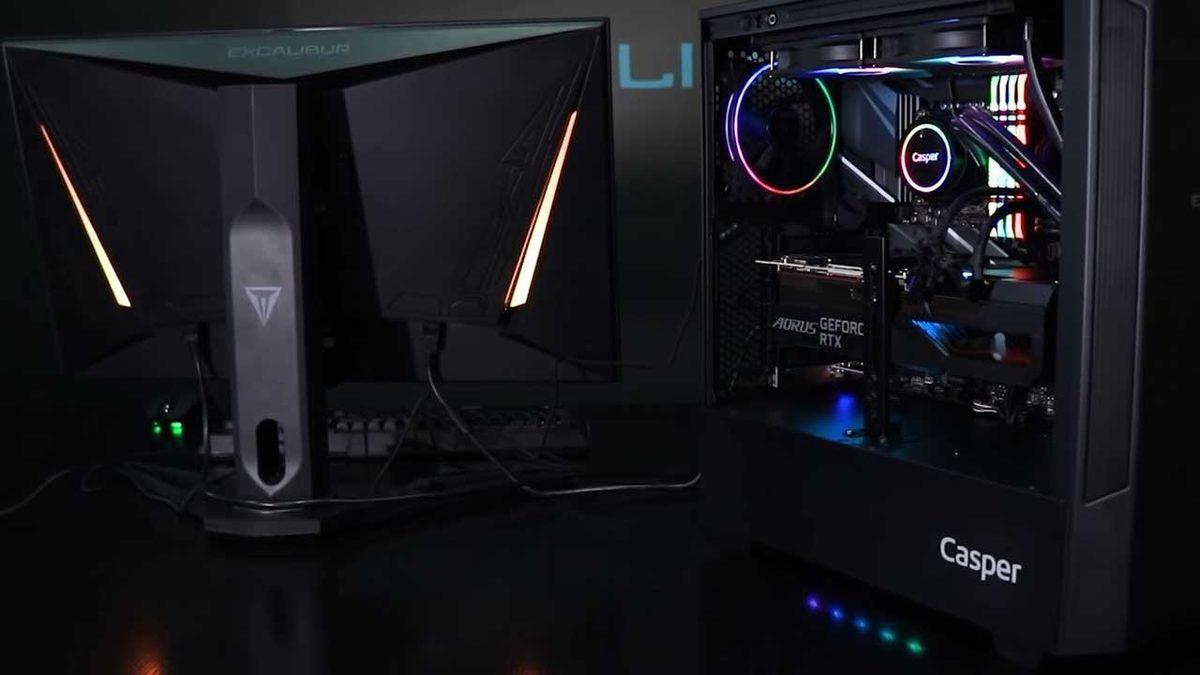 Beşiktaşlı Josef de Souza, Casper’ın Oyuncu Bilgisayarı Excalibur E600’ü Test Etti