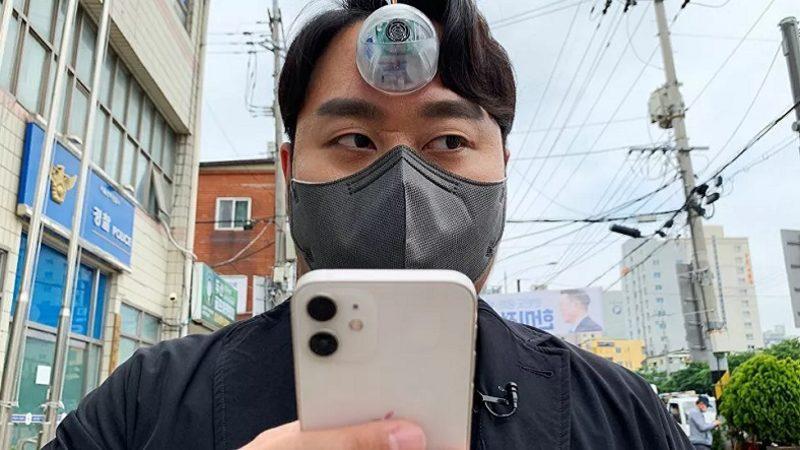 Yolda Yürürken Önüne Değil Telefonuna Bakanlar İçin ’Üçüncü Göz’ Tasarlandı