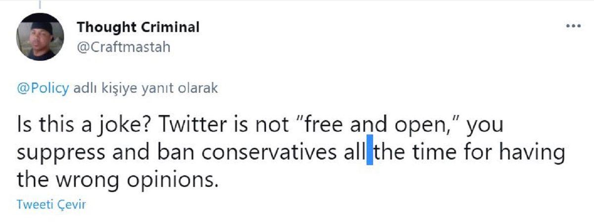 Siyasilere Uyguladığı Sansürle Gündemden Düşmeyen Twitter, Bu Kez ’Özgürlükçü’ Paylaşımıyla Tepki Çekti