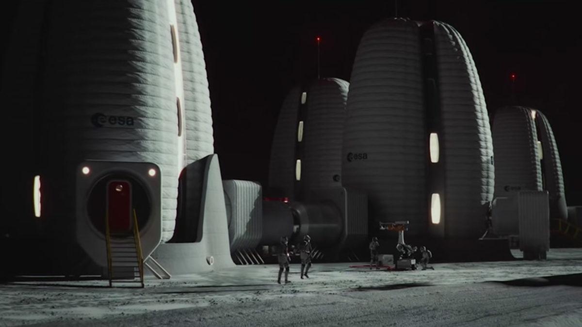 Avrupa Uzay Ajansı, Ay’daki İlk Kolonilerin Nasıl Olacağını Gösteren Bir Kısa Film Paylaştı [Video]
