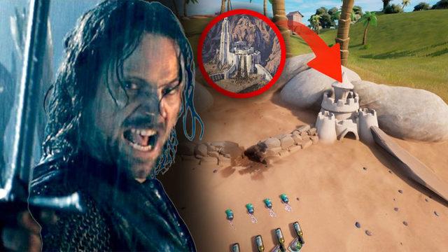 Yüzüklerin Efendisi Fortnite’a Geliyor! Filmlerdeki Miğfer Dibi Kalesi Oyunda Görüldü