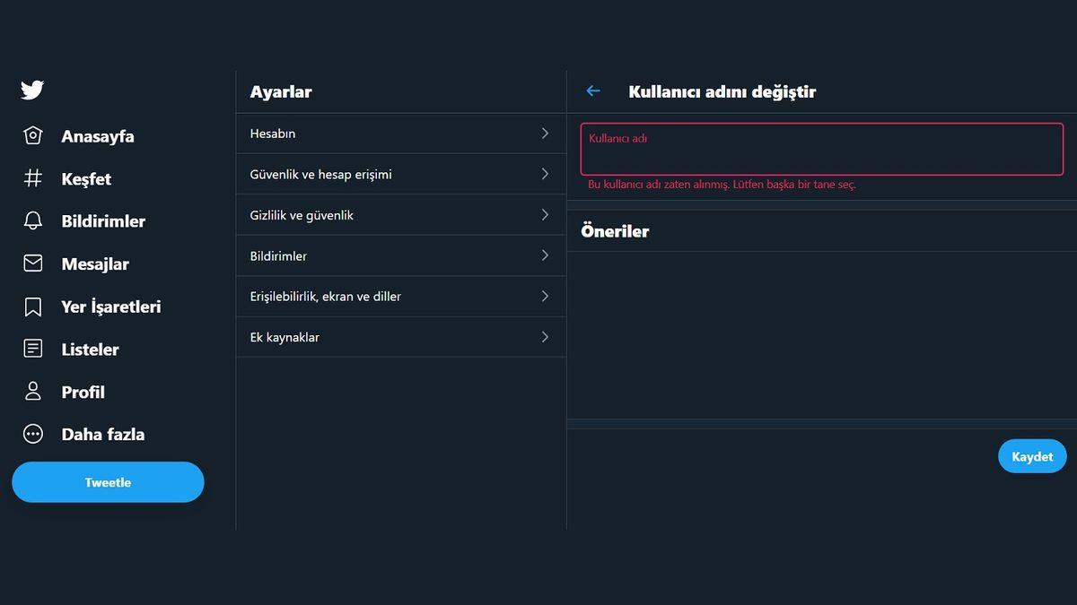 Twitter Uygulamasında İsim Değiştirme Nasıl Yapılır?