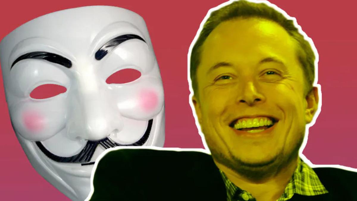 Elon Musk’tan, Anonymous’un Tehdit İçerikli Videosunu Dikkate Almadığını Gösteren ’Gülücüklü’ Emoji
