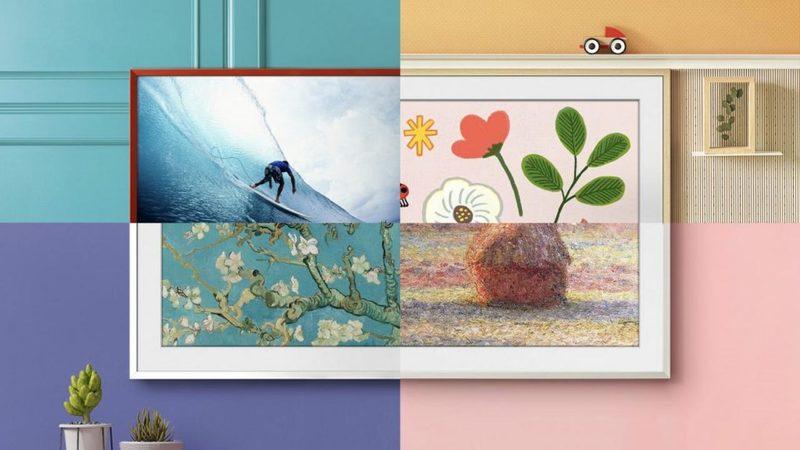 Samsung, Sanat Tablosu Olarak da Kullanılabilen Frame TV 2021’i Duyurdu